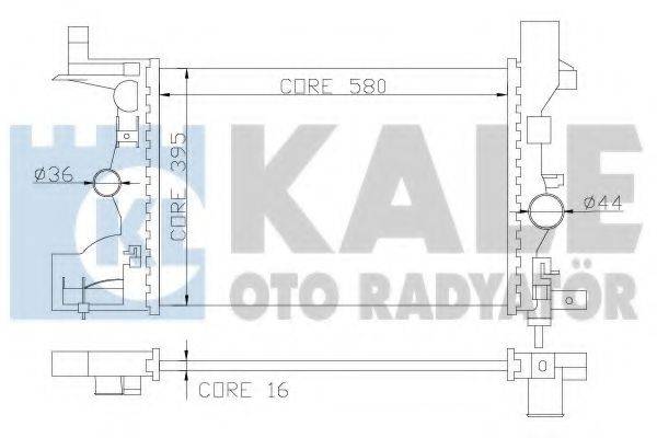 KALE OTO RADYATOR 349200