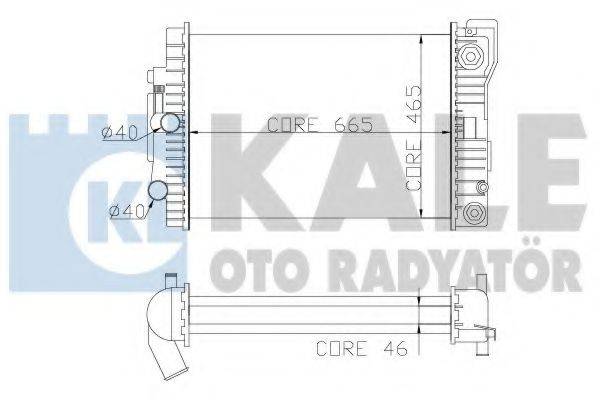 KALE OTO RADYATOR 351500