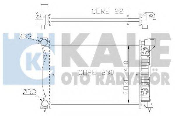 KALE OTO RADYATOR 352900
