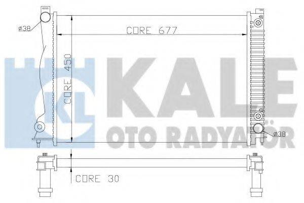 KALE OTO RADYATOR 353200