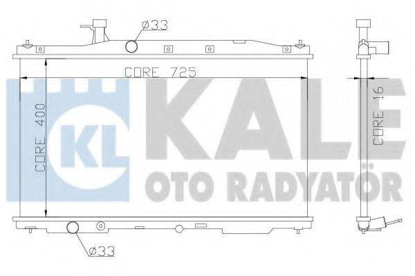 KALE OTO RADYATOR 357300
