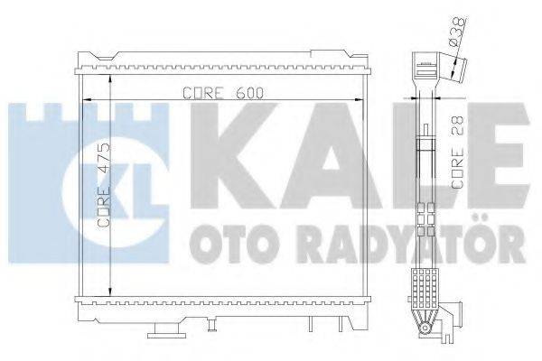 KALE OTO RADYATOR 358700