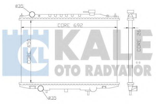 KALE OTO RADYATOR 362900