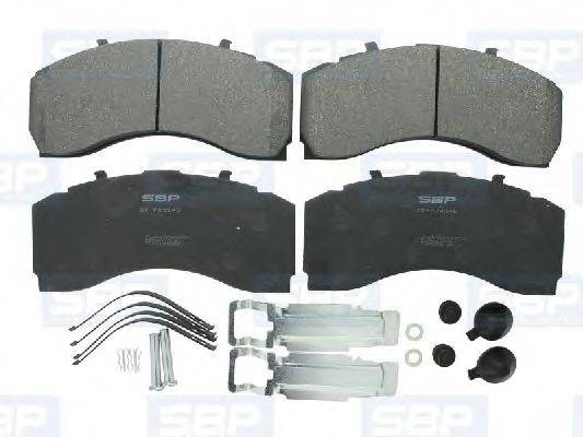 DAIMLER 0064201420 Комплект гальмівних колодок, дискове гальмо