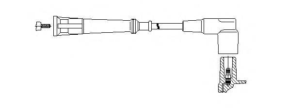BREMI 12380 Провід запалювання