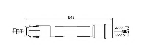 BMW 1 404 101 Вилка, свічка запалювання