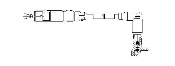 NGK 820114 Провід запалювання