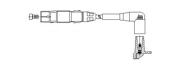 NGK 810001 Провід запалювання