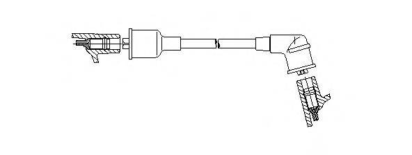 NGK 840227 Провід запалювання