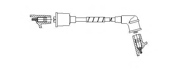 NGK 840248 Провід запалювання
