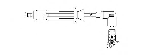 BREMI 46552 Провід запалювання