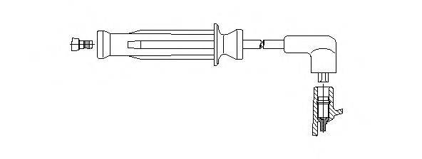 NGK 366038 Провід запалювання