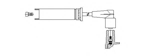 BREMI 49046 Провід запалювання