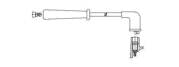 BREMI 49582 Провід запалювання