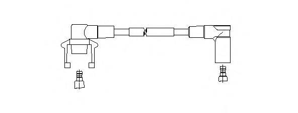 NGK 870124 Провід запалювання