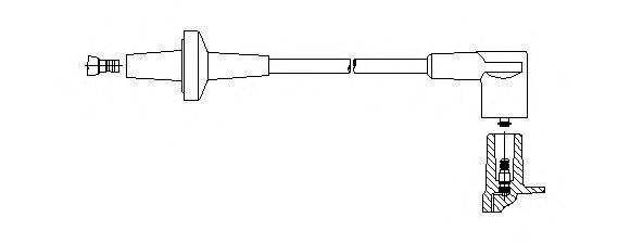 BREMI 64155 Провід запалювання