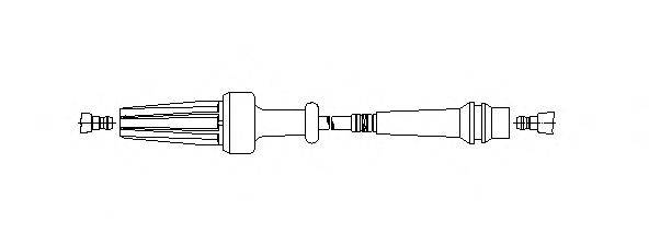 NGK 870108 Провід запалювання