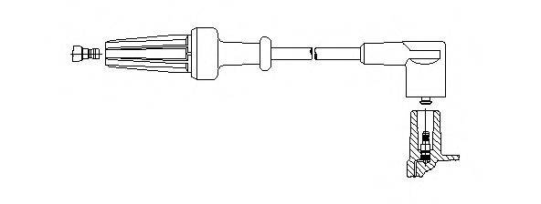 BREMI 66355 Провід запалювання
