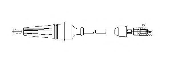 NGK 794080 Провід запалювання