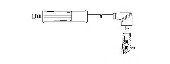 NGK 870277 Провід запалювання