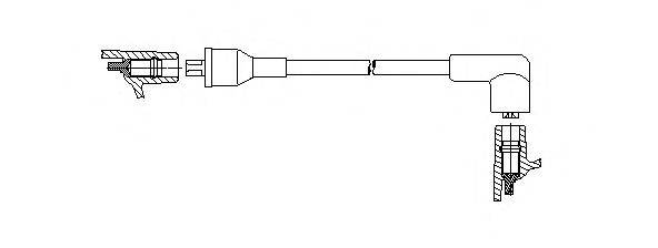NGK 870236 Провід запалювання