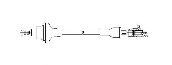 NGK 870237 Провід запалювання