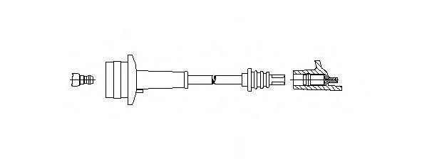 NGK 870302 Провід запалювання