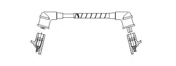 NGK 870316 Провід запалювання