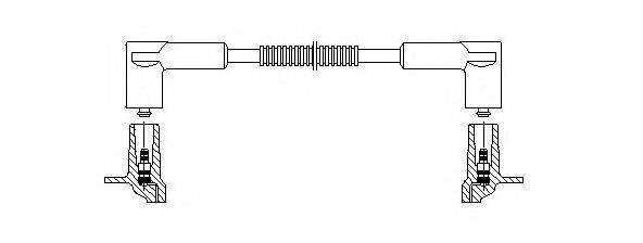 NGK 870356 Провід запалювання