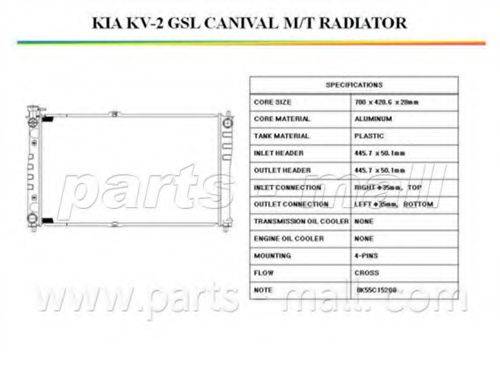 PARTS-MALL PXNDB-005