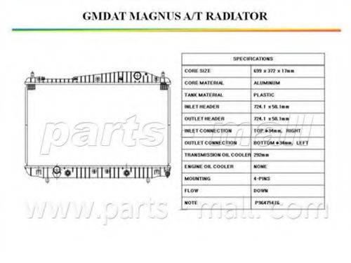 PARTS-MALL PXNDC-012