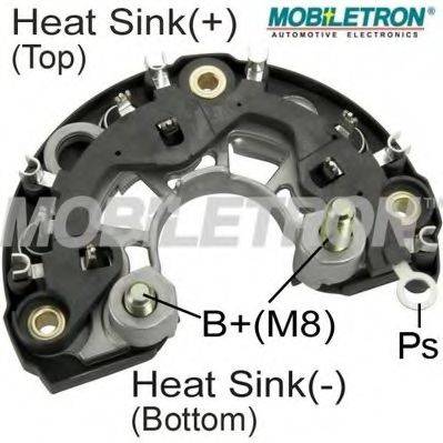 MOBILETRON 0-124-515-010 Випрямляч, генератор