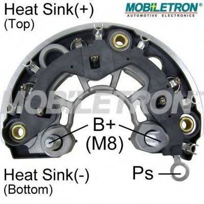 MOBILETRON 0-124-515-028 Випрямляч, генератор
