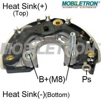 MOBILETRON 12317501595 Випрямляч, генератор