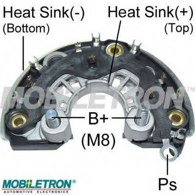 MOBILETRON 0-124-525-026 Випрямляч, генератор