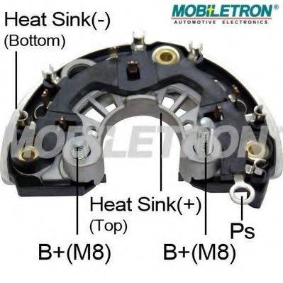 MOBILETRON 13986 Випрямляч, генератор