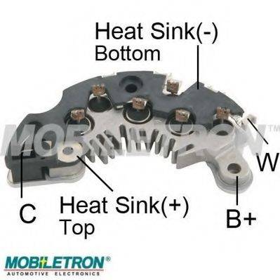MOBILETRON 1101468 Випрямляч, генератор