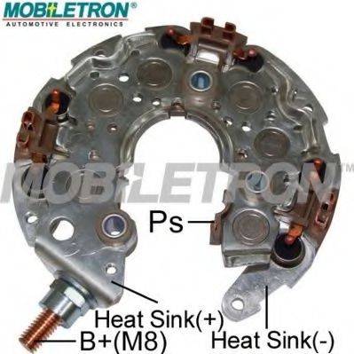 MOBILETRON 104210-3521 Випрямляч, генератор