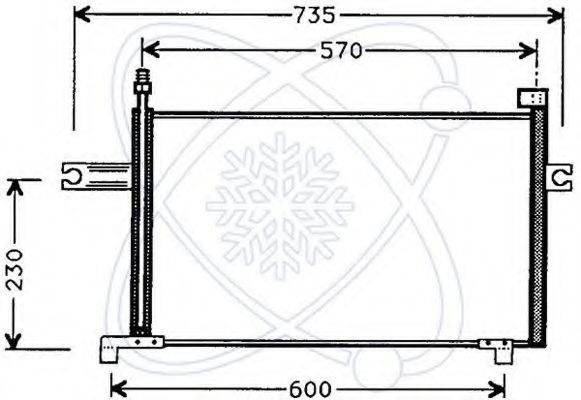 WEBASTO 35290 Конденсатор, кондиціонер