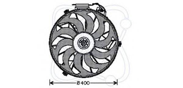 FORD 1374001 Вентилятор, охолодження двигуна