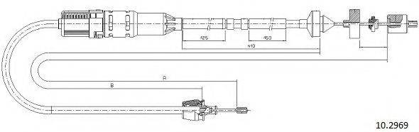 SEIM 401621 Трос, управління зчепленням