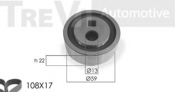 AUTOKIT 045003 Комплект ременя ГРМ