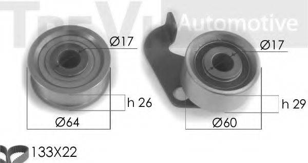 AUTOKIT 045162 Комплект ременя ГРМ