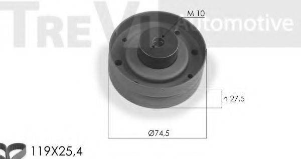 AUTOKIT 045151 Комплект ременя ГРМ