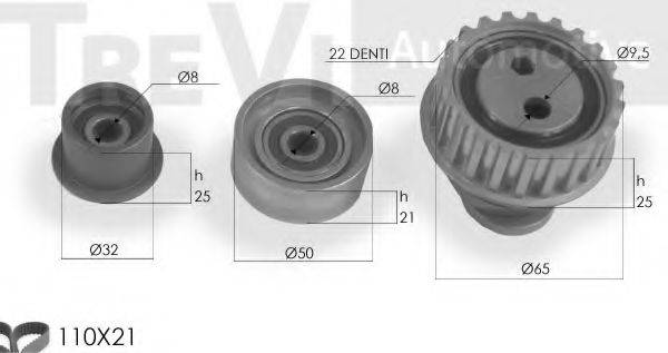 TREVI AUTOMOTIVE KD1115