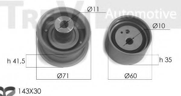 TREVI AUTOMOTIVE KD1145