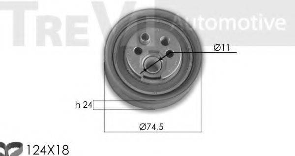 AUTOKIT 045132 Комплект ременя ГРМ
