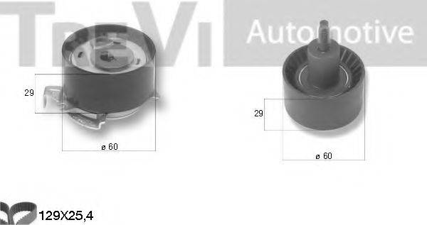 TREVI AUTOMOTIVE KD522 Комплект ременя ГРМ