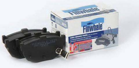 FINWHALE V625 Комплект гальмівних колодок, дискове гальмо
