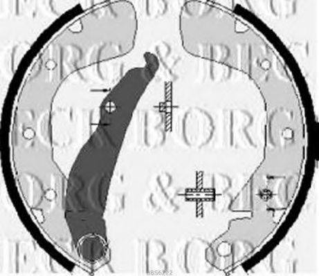 BORG & BECK BBS6222